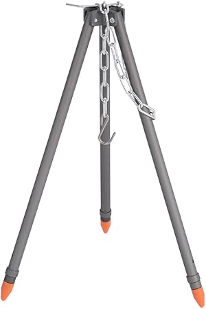 Docooler Telescopic Camping Campfire Tripod Triangle Barbecue