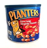 Planters Extra Large Virginia Peanuts with Sea Salt 52 oz. Tub