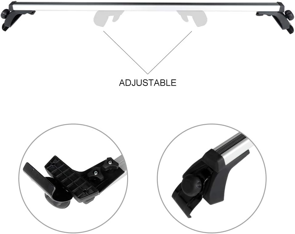 Scitoo Roof Rack Cross Bars Baggage Carrier For Toyota Camry 2012-2018,for Toyota Corolla 1990 ...