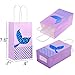 Satomoto Mermaid Party Bags 20pcs Birthday Goodie Bags for Mermaid Themed Party