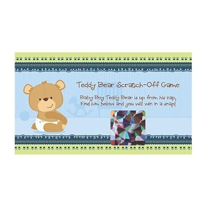 Amazon Com Big Dot Of Happiness Baby Boy Teddy Bear Baby Shower Amazon Com Big Dot Of Happiness Baby Boy Teddy Bear Baby Shower