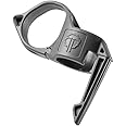 Thyrm Switchback Large 2.0 Flashlight Ring (Non-Dual Fuel Version) Finger Release Ring with Pocket Clip for Many 1-inch Diameter Lights, Made in USA