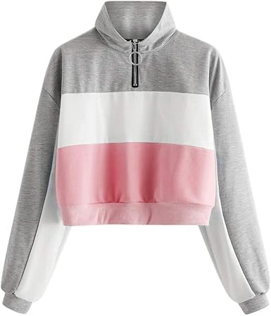 sweater with ring zipper