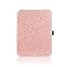 ACdream Nook GlowLight 3 Case, Folio Premium Leather Ereader Cover Case for Barnes & Noble Nook GlowLight 3 (2017 Release), (Rose Gold Star of Paris)