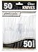 [50 Clear Knives] Plastimade Disposable Heavy Duty Plastic Cutlery, Great for Every Day Use, Home, Office, Party, Picnics, or Outdoor Events,