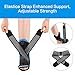 Plantar Fasciitis Night Splint Foot Orthotic Supports Kits - Adjustable Elastic Strap Plantar Fasciitis Braces + Spiky Massage Ball + Arch Supports (2 PCS) for Relieve Planter Fascitis Pain