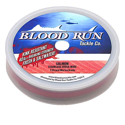 Blood Run Tackle 30LB Stainless Wire 1000'