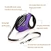 AIPET Retractable Dog Leash, Walking Leash 16 Ft Nylon Ribbon for Medium Large Dog up to 110lbs, One Button Break & Lock,Soft Grip Handle