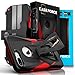 iPhone 7 Plus Case, CASE FORCE [Velocity Series] World's First High Velocity Impact Resistance Case, Built-in Kickstand + Swivel Belt Clip Holster + Screen Protector For iPhone 7 Plus (Black/Red)