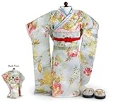 CARPATINA Doll Clothes Sun Japanese Kimono, Obi Sash and Sandals Fit 18