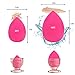 Makeup Sponge With Holder LIPRAP - Egg Shaped Beauty Sponge Pack Plus Stand Case Set - Face Blending Sponges For Cosmetic Brush and Foundation and Powders and Concealer - Prime Applicator