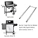 onlyfire Stainless Steel Burner Tube Set for Weber Spirit 500, Spirit 500LX, and Genesis Silver A Gas Grills and Other Gas Grills