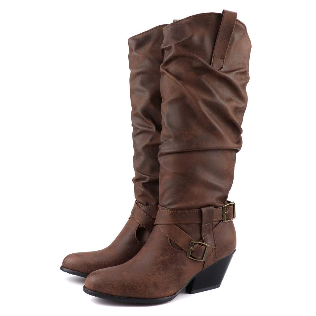 comfortable mid calf boots womens