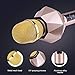 Bluetooth Karaoke Microphone for Kids Wireless Bluetooth Karaoke Machine with Speaker, Flash LED, Magic Voice, Aluminum Alloy Handle, Speaker,Compatible Android/PC and All Smart Phone(Gold)