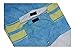 Nonwe Men's Quick Dry Swim Trunks Colorful Stripe Beach Shorts with Mesh Lining