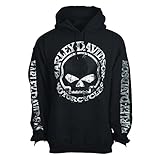 Harley-Davidson H-D Men's Hooded Pullover Sweatshirt - Handmade Willie | Overseas Tour