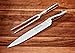 German Forged High Carbon Stainless Steel Carving Knife and Fork Set | Professional Meat Carving Set with Ergonomic Pakkawood Handle