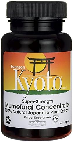 Swanson Super-Strength Mumefural Concentrate 300 Milligrams 60 Sgels