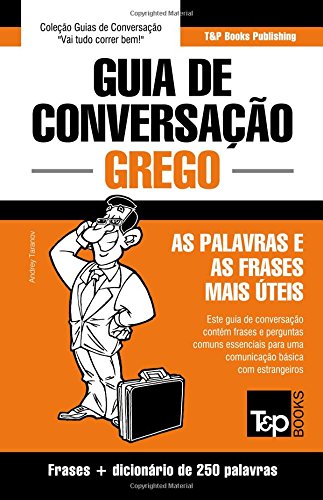 Livro Guia de Conversacao Portugues Grego E Mini Dicionario 250 Palavras