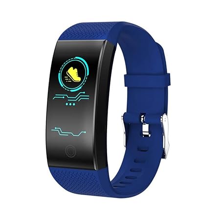 YIGIAO Smart Armband Fitness Tracker Schrittzähler Aktivitätsmonitor mit Wecker Vibrationsarmband IOS Android