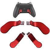 4 Pack Elite Controller Paddles for Xbox Elite 2 Controller Paddles,Stainless Steel Elite Core Controller Paddle for Xbox One Elite Controller Series 2,Elite Series 1,and Elite 2 Core Controller(red) [video game] [video game]