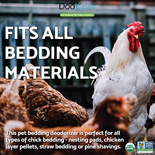 Dookashi for Poultry Bokashi Bran Powered Chicken Coop Deodorizer