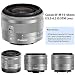 Canon EOS M200 Mirrorless Digital Camera 4K with 15-45mm f/3.5-6.3 is STM Lens (White) + Photo Accessory Bundle (Includes: 128GB Memory Card, Digital Flash, Sturdy Equipment Carrying Case and More.)thumb 3