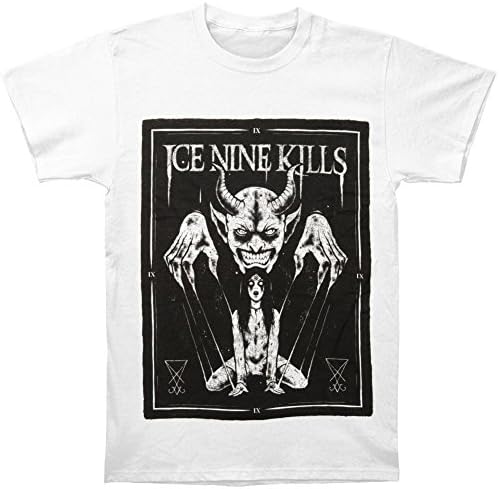 Ice Nine Kills Men's Communion Of The Cursed T-shirt Small White