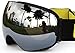 COPOZZ G1 Ski Goggles For Snow Snowboard Snowmobile Skate - For Men Women Youth Boy Girl - Anti Fog UV Protection OTG Over Glasses Helmet Compatible Detachable Double Lens