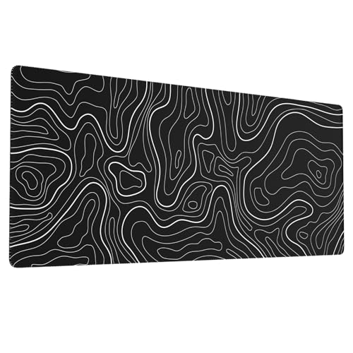 Ovenbird Extended Topographic Gaming Mouse Pad