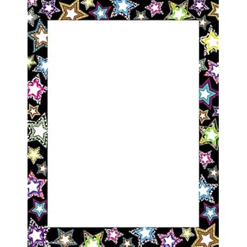 Decorative Computer Paper Printable Paper With Border Designs Pink
