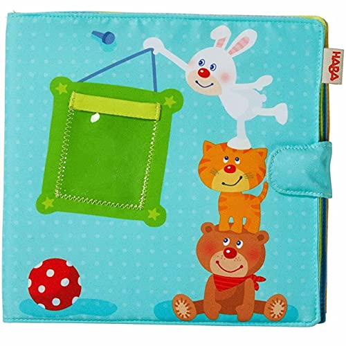 HABA My First Photo Album - Soft Fabric Baby Book, Baby Album Fits (8) 4