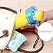 Portable Baby Child Potty Urinal Boy Toddler Potty Training for Camping Car Travel Girl Travel Potty Urinal Training Toilet (Yellow for boy)
