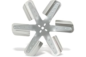 Flex-A-Lite 6-Blade Belt Driven Flex Fan, 16 inches, Silver (2016 / 101254)