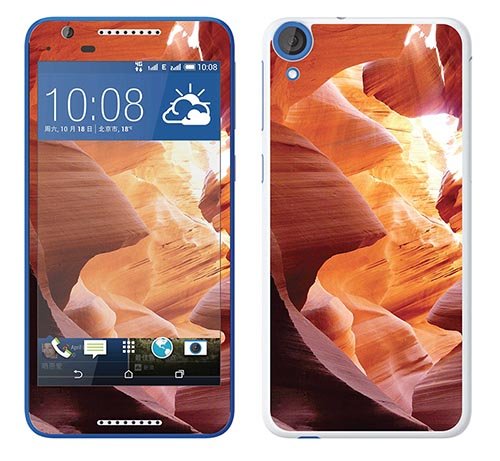 Royal RS 96611 Sticker Stickers FOR HTC Desire 820 with Antelope Canyon Motif