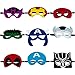 30pcs Superhero Masks for Kids Halloween Costumes,Felt Mask Superheroes Birthday Christmas Party Favor Cosplay Toy for Boys and Girls