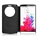 Fintie LG G3 Smart Circle Case - [Quick Circle Window] Premium PU Leather Slim [Magnetic Closure] Flip Cover for LG G3 (2014) - Black