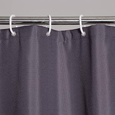 Extra Long Shower Curtain 200cm Drop Mildew Resistant Heavy Duty