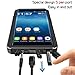 Temdan Updated Samsung Galaxy Note 8 Waterproof Case Slim with Kickstand and Floating Strap IP68 Shockproof Protective Clear Case with Built in Screen Protector for Galaxy Note 8 (2017) (Pro Version)