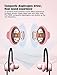 Pink Headphones, Otium Best Bluetooth Headphones Wireless Earbuds for Women Girls, Stereo Bass in-Ear IPX7 Waterproof Running Sports Earphonesthumb 4