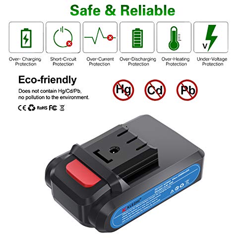 K KLEZHI Akku Astschere mit LED, Schnurlose Elektrische Gartenschere, 30 mm Schnittdurchmesser, 2x 2 Ah Lithium… – Bild 5