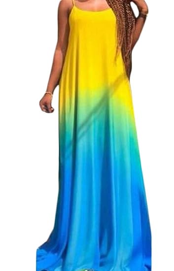 ombre summer dress