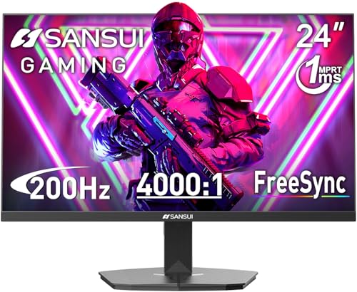 SANSUI 24-Inch Gaming Monitor
