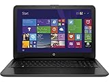 HP 255 G4 - Portátil de 15.6' (AMD E1-6015, 4 GB de RAM, 500 GB de HDD, Windows 10) negro - teclado QWERTY español