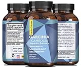 Pure Garcinia Cambogia Extract with 95% HCA -Weight Loss Pills for Women that Work Fast Belly Fat Burner - Hunger Suppressant Pills for Men - Maximum Strength Garcinia Cambogia Weight Loss Pills