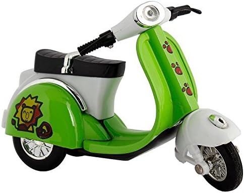 Supermall New Imported Toys Baby Metal Chetak Mini Scooter Sized Toy Scooter with Pull Back Mechanism for Kids- Multi Color