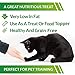 LIFE ESSENTIALS BY CAT-MAN-DOO All-Natural Freeze Dried Chicken Treats for Dogs & Cats No Grains, Fillers, Additives and Preservatives, A Healthy Treat Proudly Made in The USA - 3 Pack (5 oz. Bags)