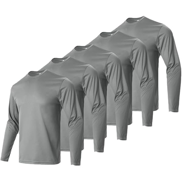CAMISETA DEPORTIVA MANGA LARGA HOMBRE LEONISA CON PROTECCIÓN UV