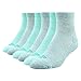 Columbia Womens Mid Cut 6 Pack Socks (Blue/Grey)