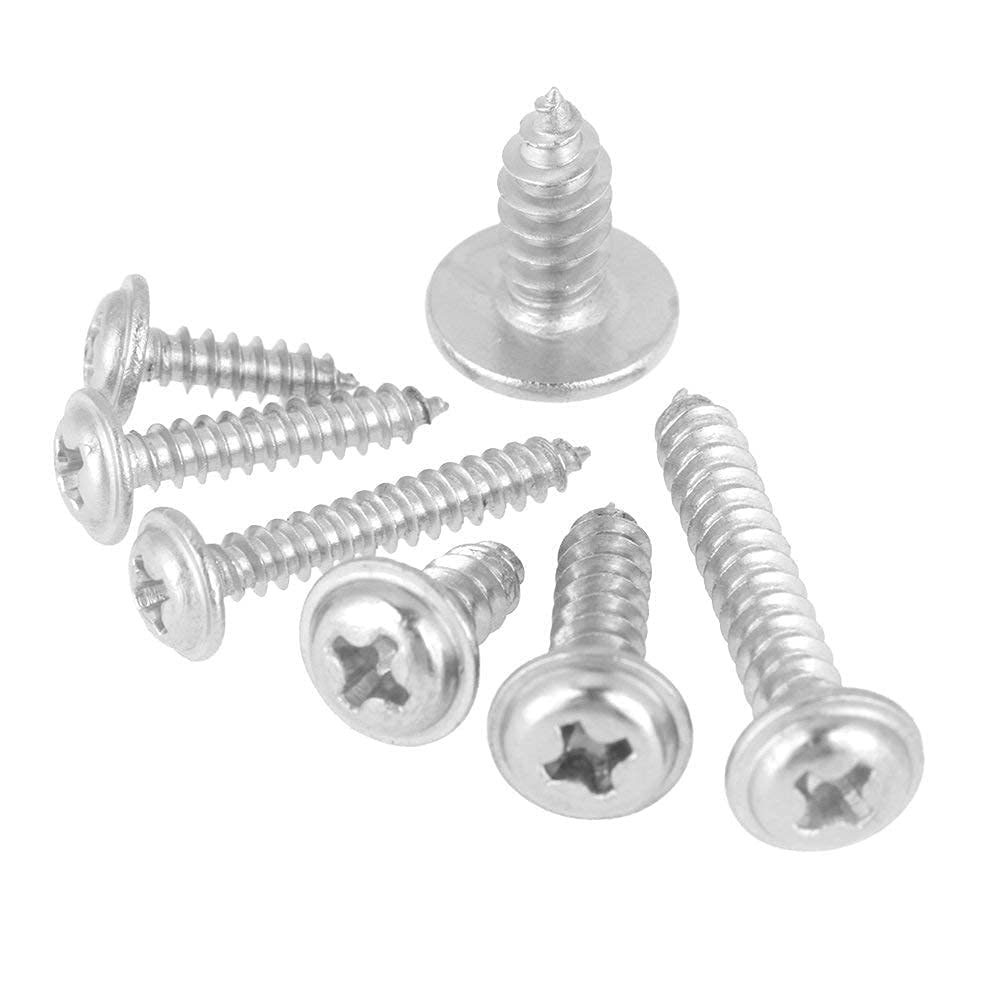 220pcs Pan Head Cross Tapper, Screws Wood Screws Screws 304 Stainless Steel Self Tapping Screws Set M3/M4/M5